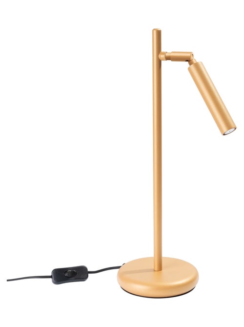 Lampe à poser Acier Doré G9 1 Pastelo - Kiabi