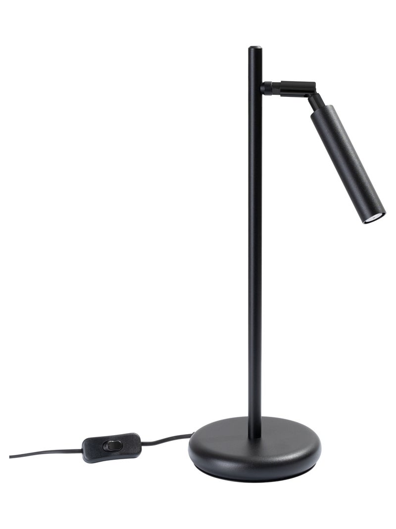 Lampe à poser Acier Noir G9 1 Pastelo Noir - Kiabi