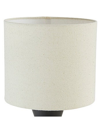 Lampe à poser céramique noire