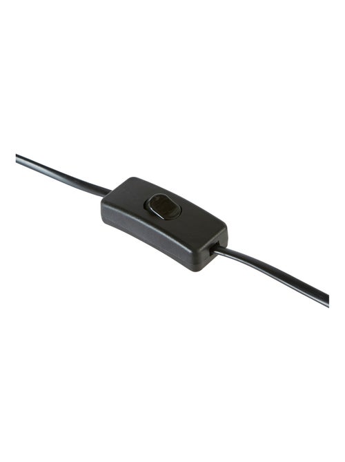 Lampe à poser  céramique noire - Kiabi