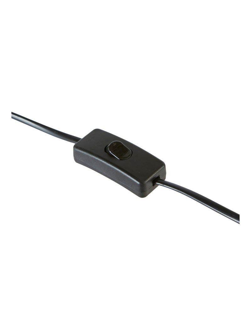 Lampe à poser  céramique noire Noir - Kiabi