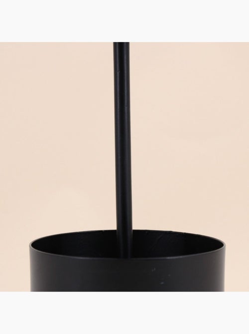 Lampe à poser champignon en métal noir 37cm - Kiabi