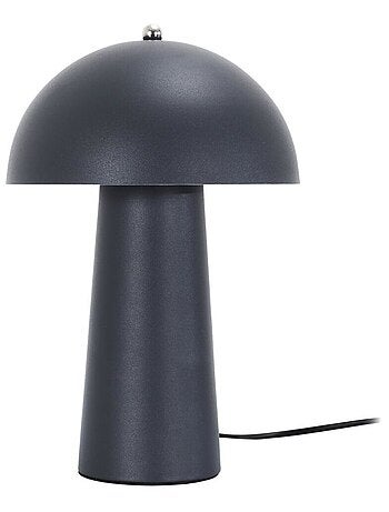 Lampe à poser champignon gris