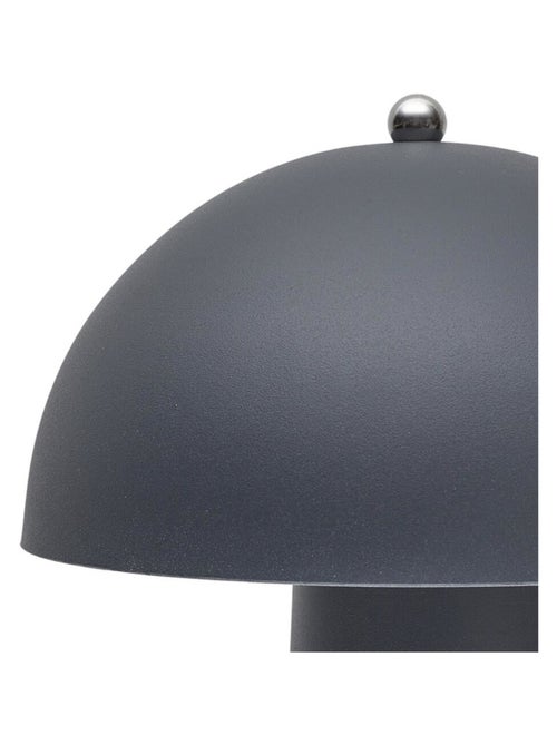 Lampe à poser champignon gris - Kiabi