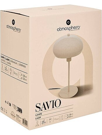 Lampe à poser champignon SAVIO