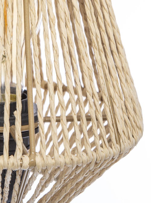 Lampe à poser corde - Kiabi