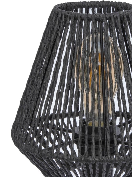 Lampe à poser corde - Kiabi