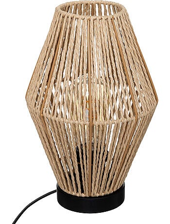 Lampe à poser corde tressée AISSA