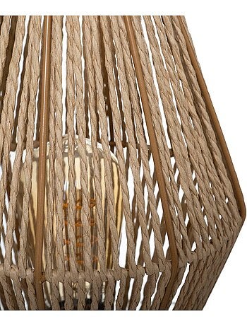 Lampe à poser corde tressée AISSA