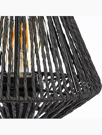 Lampe à poser corde tressée JILY