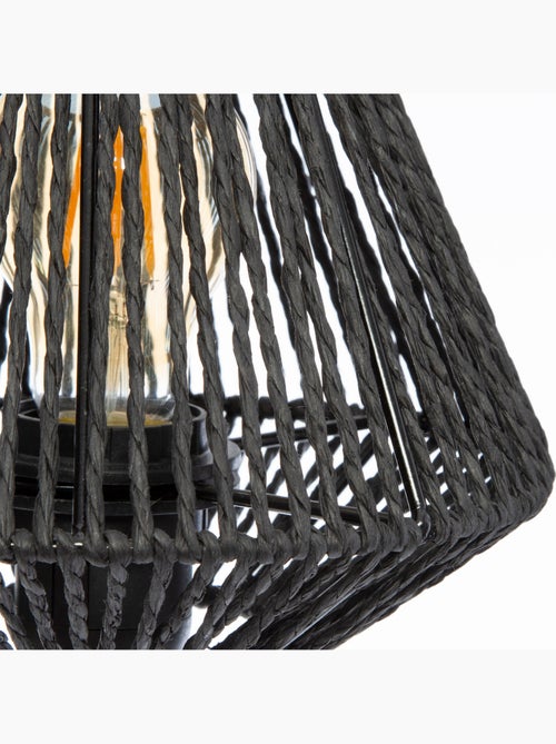 Lampe à poser corde tressée JILY - Kiabi
