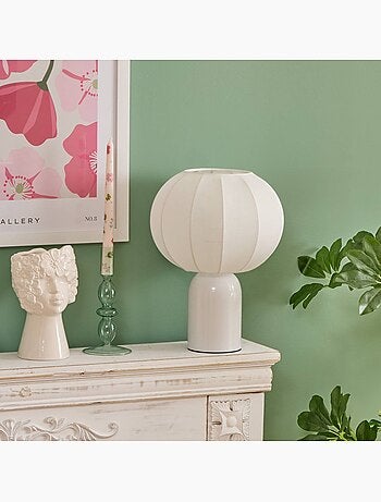 Lampe à poser coton TOBIE