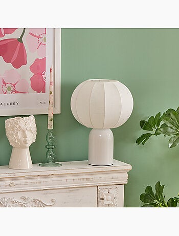 Lampe à poser coton TOBIE