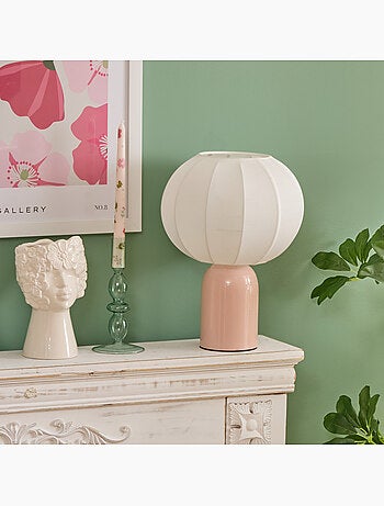 Lampe à poser coton TOBIE
