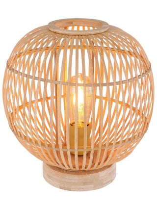 Lampe à poser design bambou Hildegard