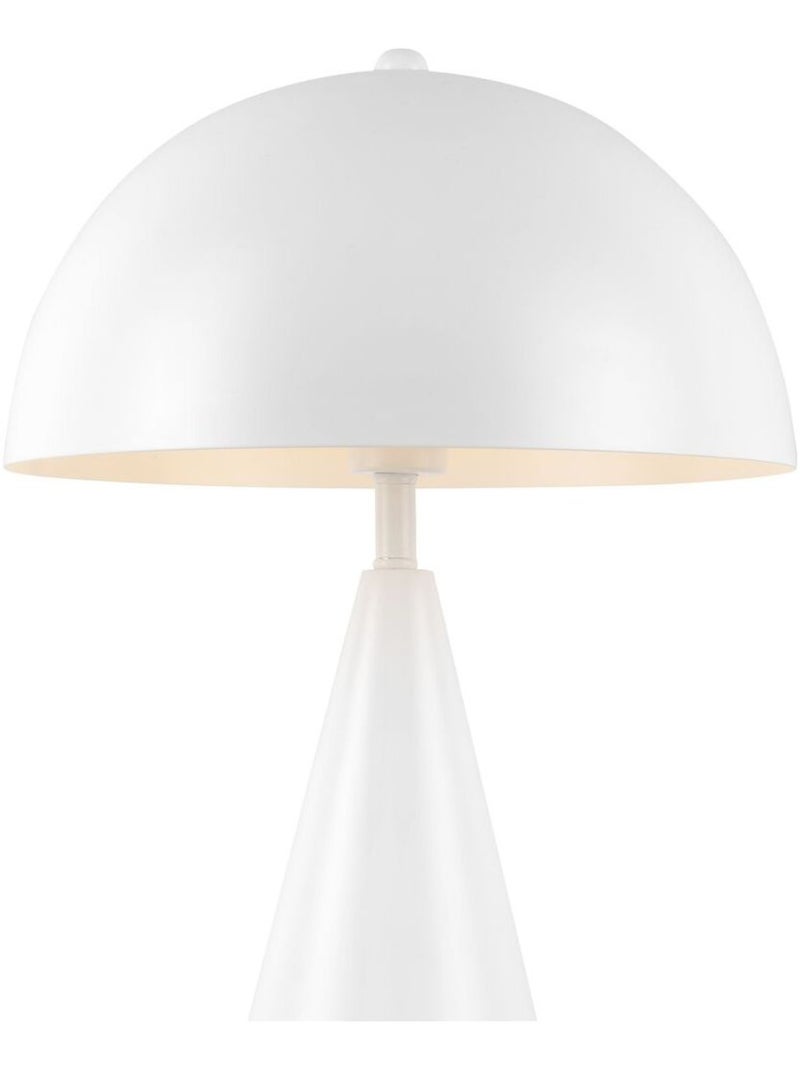 Lampe à poser design champignon en métal SUBLIME Blanc - Kiabi