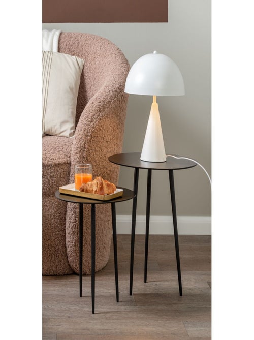 Lampe à poser design champignon en métal SUBLIME - Kiabi