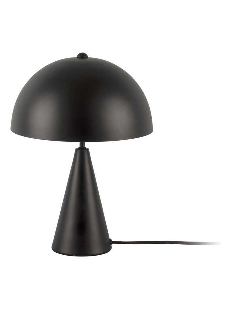 Lampe à poser design champignon en métal SUBLIME Noir - Kiabi