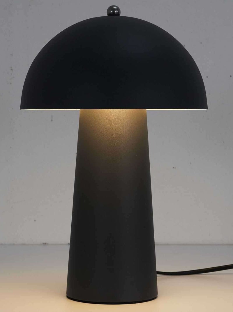 Lampe à poser design champignon Gris foncé - Kiabi