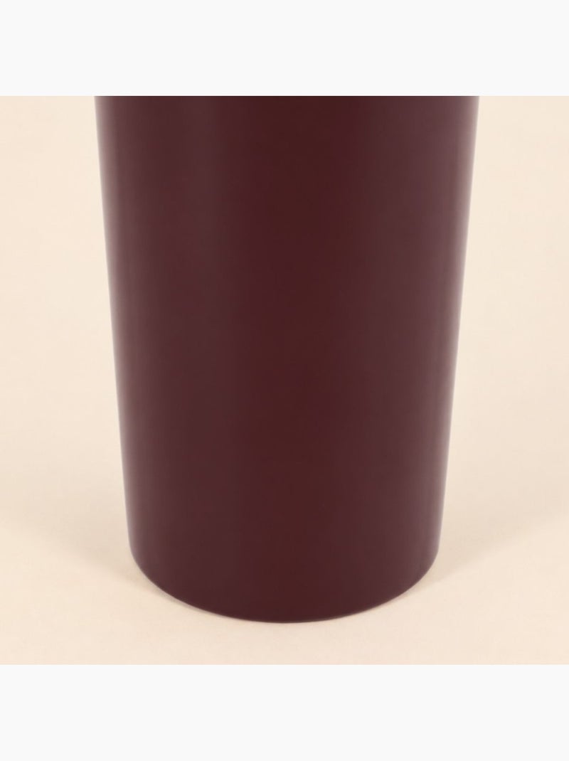 Lampe à poser design en céramique 43cm Bordeaux - Kiabi