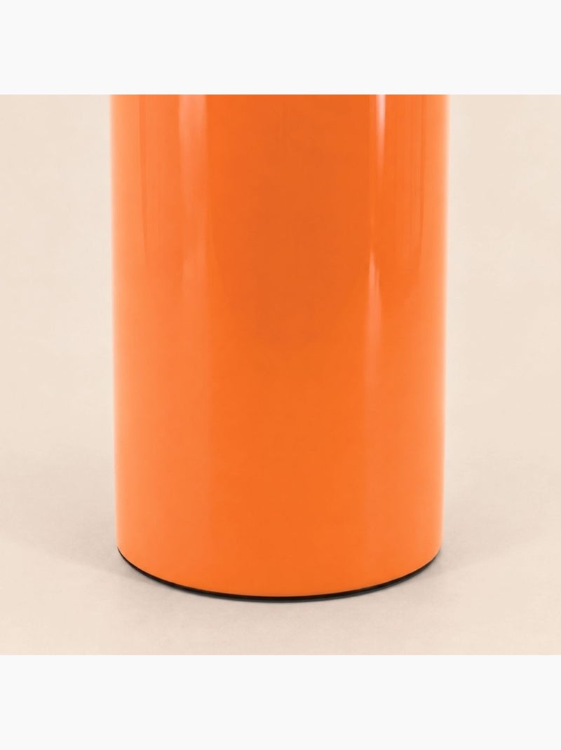 Lampe à poser design en céramique 43cm Orange - Kiabi