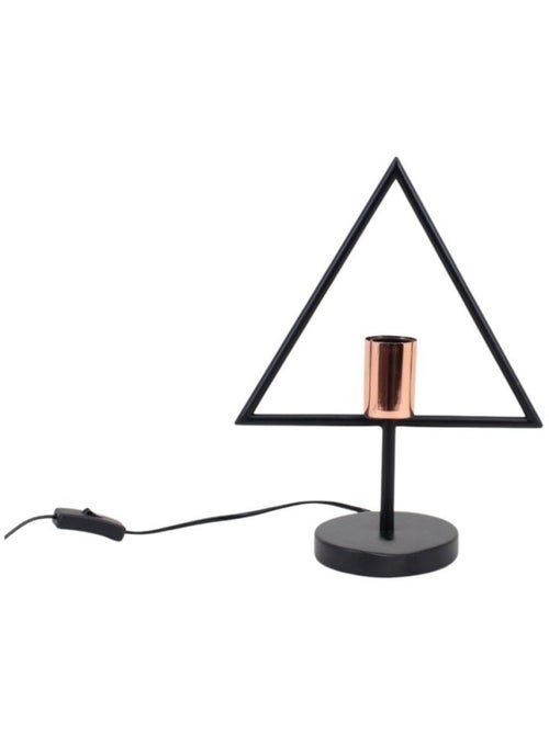Lampe à poser design forme triangle - Kiabi