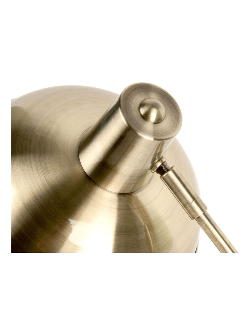 Lampe à poser design vintage Hood Doré/or - Kiabi