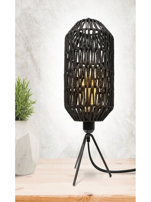 Lampe à poser effet corde design ethnique ROMÉO - Kiabi