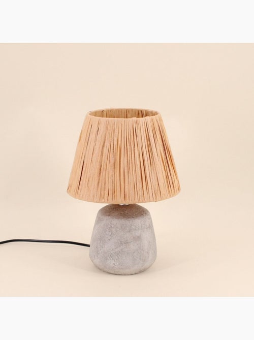Lampe à poser effet pierre 30cm - Kiabi Lampe à poser effet pierre 30cm - Kiabi