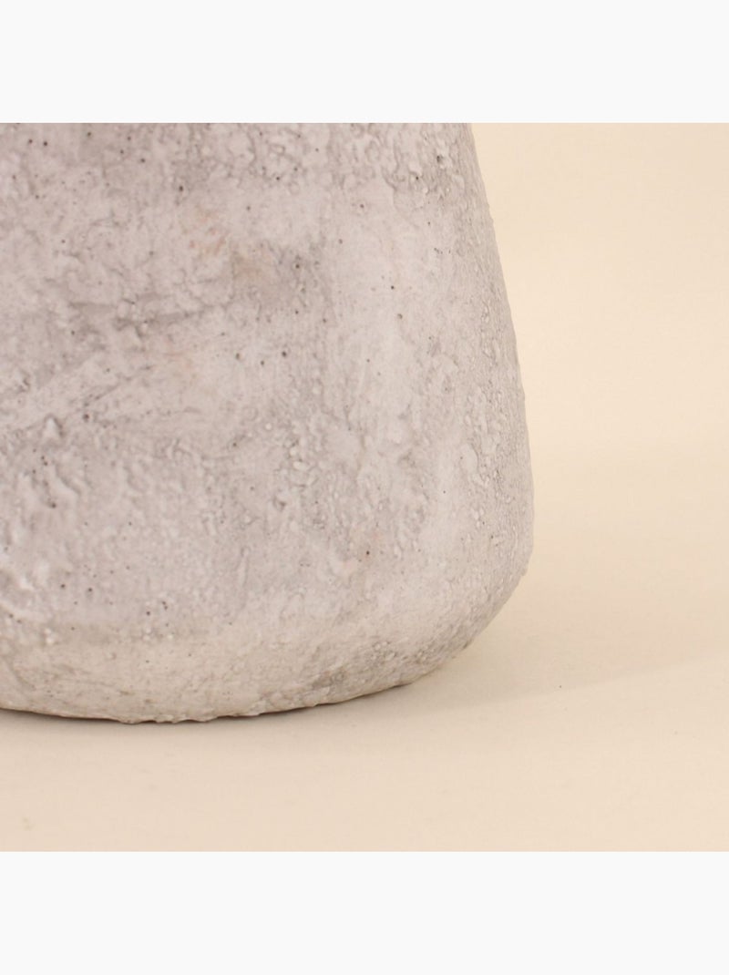 Lampe à poser effet pierre 30cm Gris - Kiabi