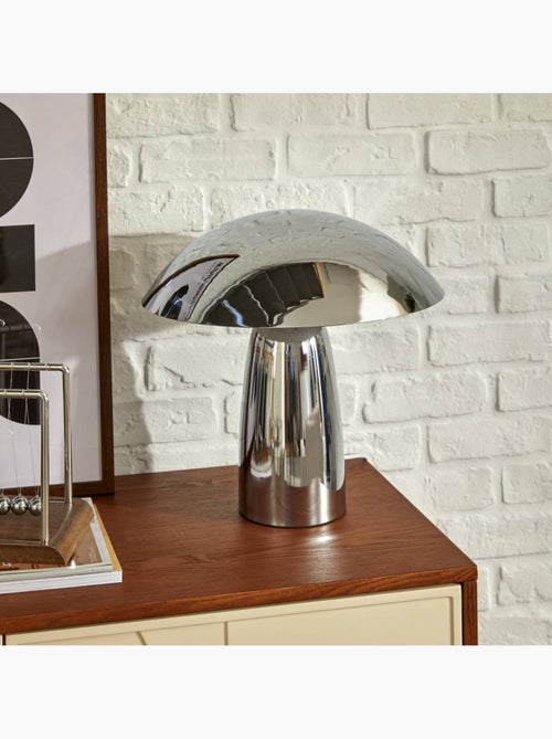 Lampe à poser en acier 2 douilles OMIA - Kiabi Lampe à poser en acier 2 douilles OMIA - Kiabi