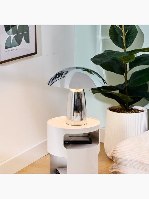 Lampe à poser en acier 2 douilles OMIA - Kiabi Lampe à poser en acier 2 douilles OMIA - Kiabi