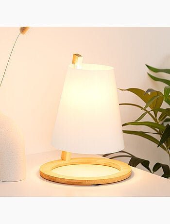 Lampe à poser en bambou PITA