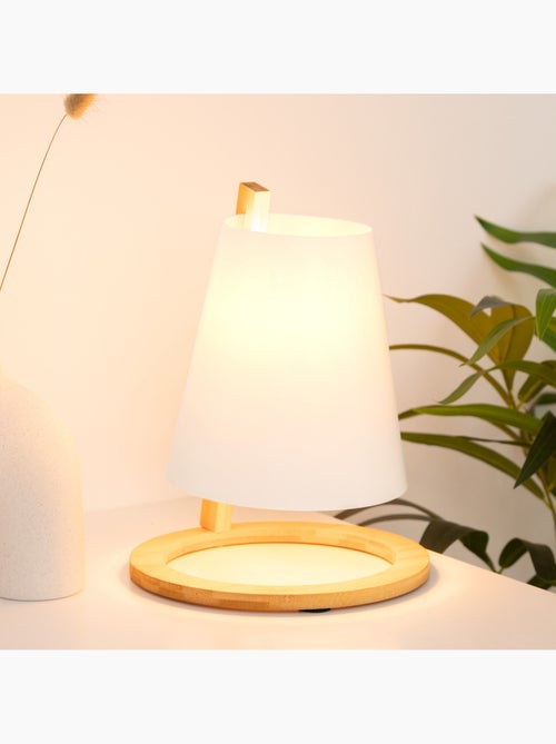 Lampe à poser en bambou PITA - Kiabi