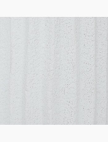 Lampe à poser en béton texturé abat-jour en tissu FERNAN