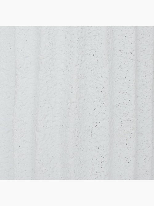 Lampe à poser en béton texturé abat-jour en tissu FERNAN - Kiabi