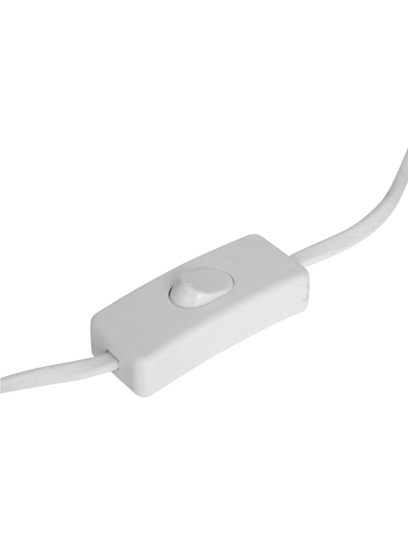 Lampe à poser en grès abat-jour en fibres naturelles GIBUS Gris - Kiabi