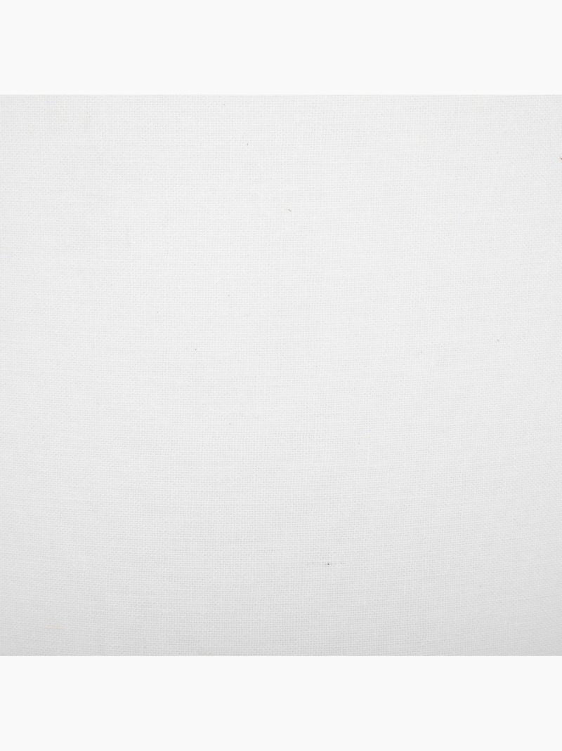 Lampe à poser en grès abat-jour en lin EIDEL Noir Blanc - Kiabi