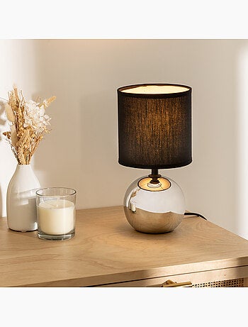 Lampe céramique et tissu TIMÉO