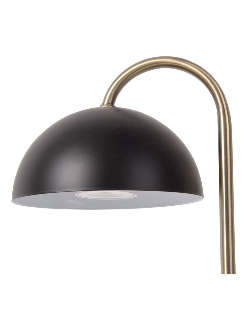Lampe à poser en métal design dôme DECOVA Noir - Kiabi