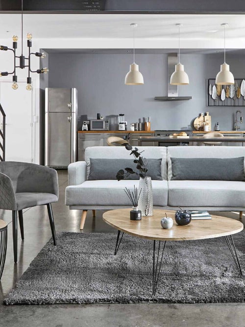 Lampe à poser en métal - Kiabi