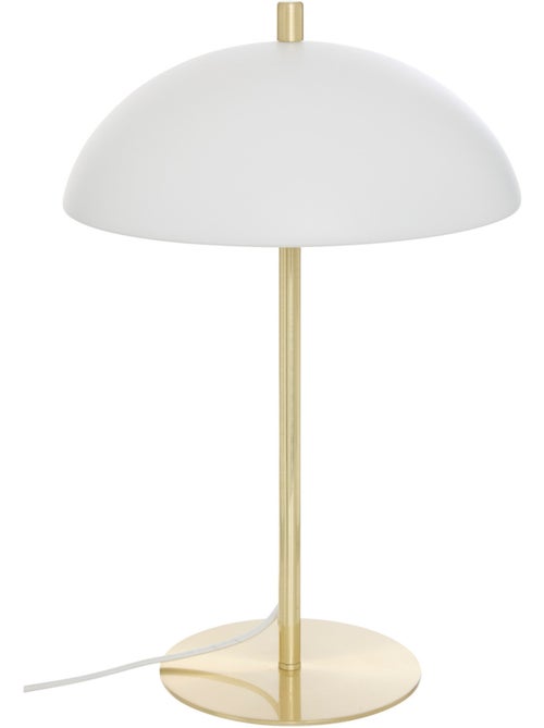 Lampe à poser en métal finition dorée DELCIA - Kiabi