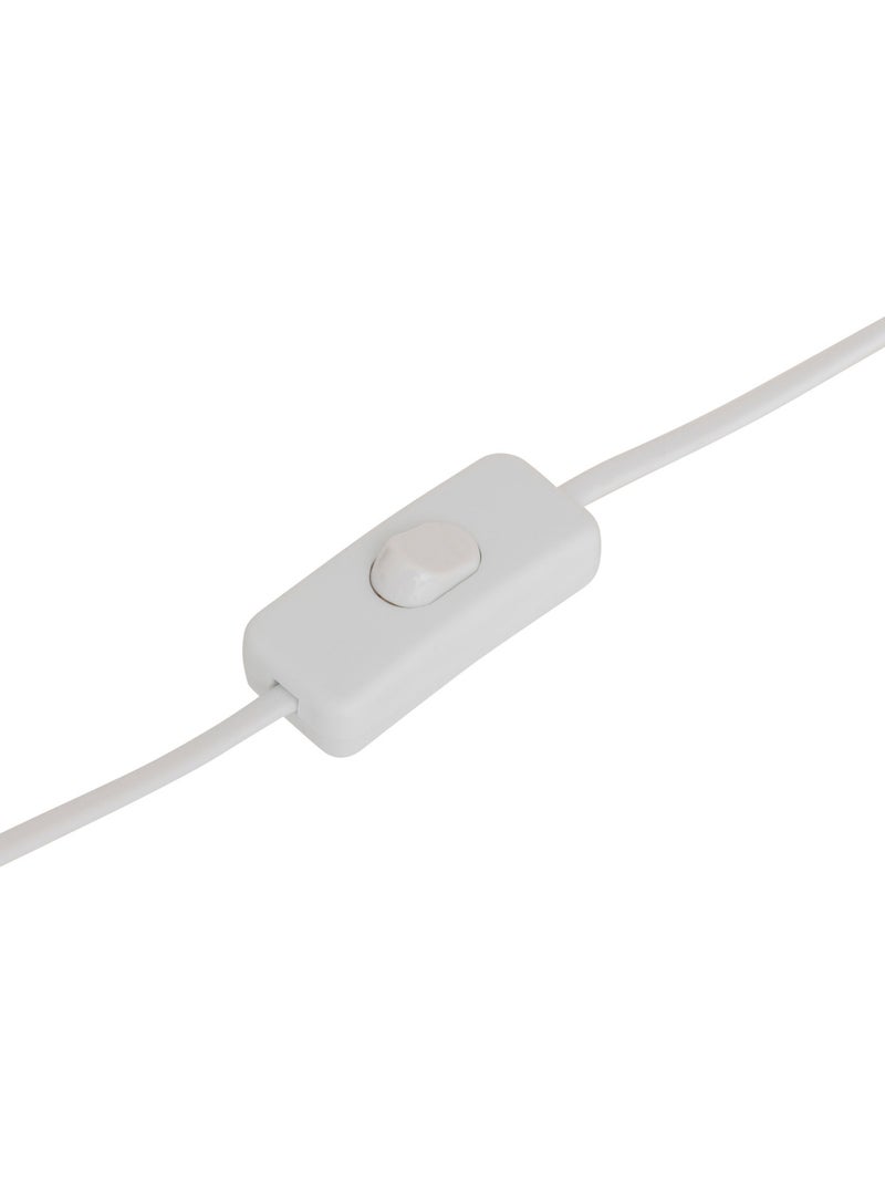 Lampe à poser en métal finition dorée DELCIA Blanc - Kiabi