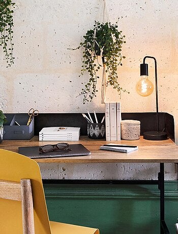 Lampe à poser en métal