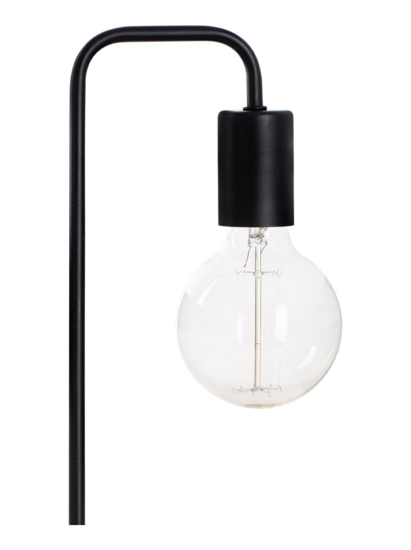 Lampe à poser en métal Noir - Kiabi