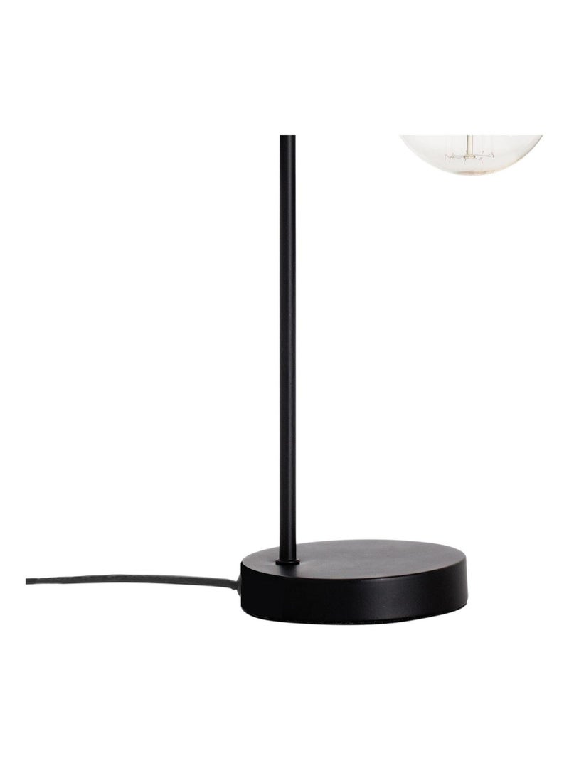 Lampe à poser en métal Noir - Kiabi
