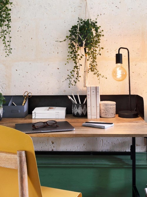 Lampe à poser en métal - Kiabi