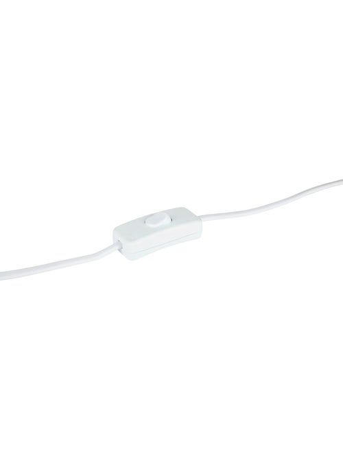 Lampe à poser en raphia tressé ORANE - Kiabi Lampe à poser en raphia tressé ORANE - Kiabi