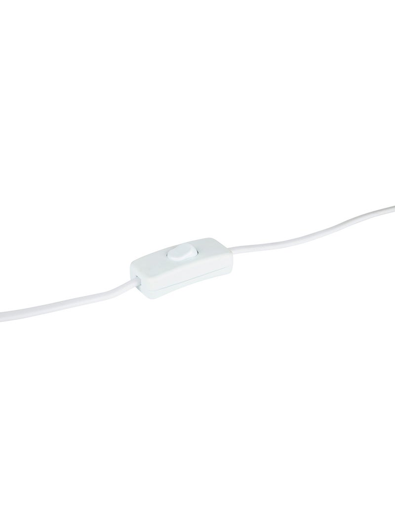 Lampe à poser en raphia tressé ORANE Beige - Kiabi