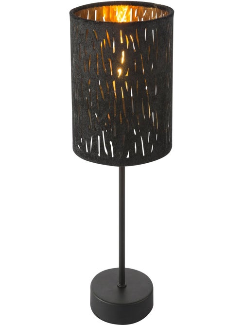 Lampe à poser en velours design Tuxon - Kiabi